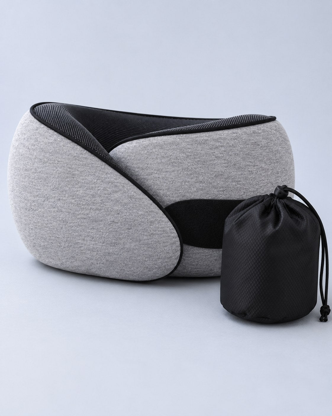 ROVE+ travel neck pillow with its free carry case